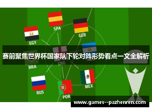 赛前聚焦世界杯国家队下轮对阵形势看点一文全解析 赛前聚焦世界杯国家队下轮对阵形势看点一文全解析